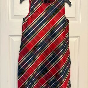 Crown & Ivy Red and Blue Plaid Kids Dress